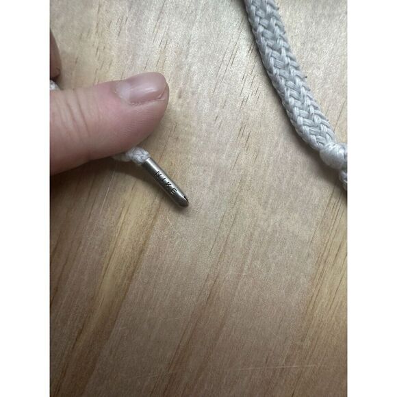 Red Era Label Nike Full Zip Gray Small S Recycled Polyester Engraved Nike Aglets - Picture 9 of 9